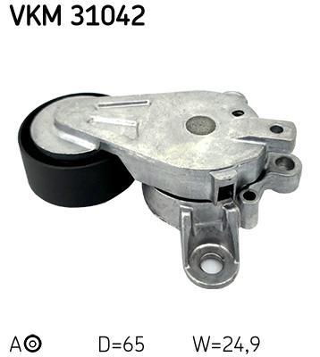 Galet tendeur de courroie d'accessoire SKF VKM 31042